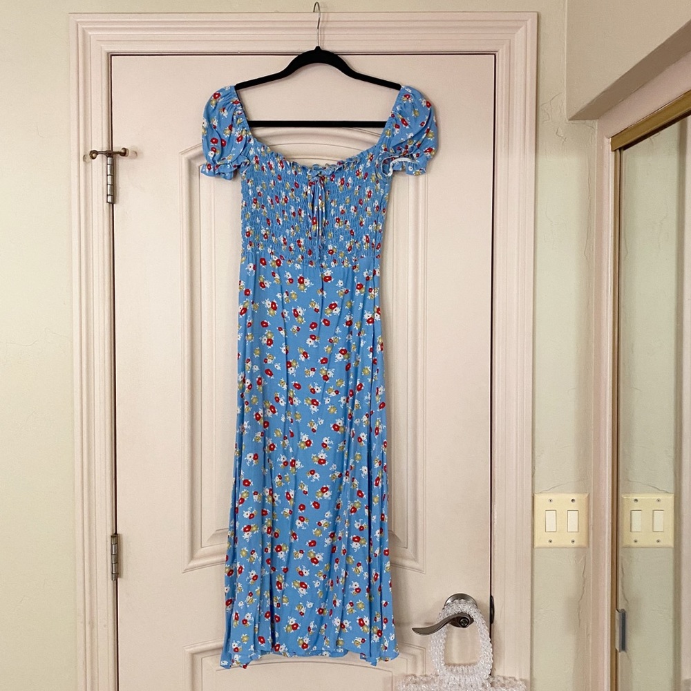 Faithfull the Brand Castilo Midi Dress